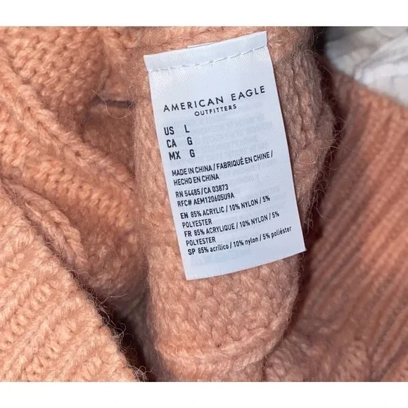 NWT American Eagle Baby Pink Sweater - Picture 4 of 7